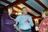 Jerry and wife Barb talk with Lee Medor