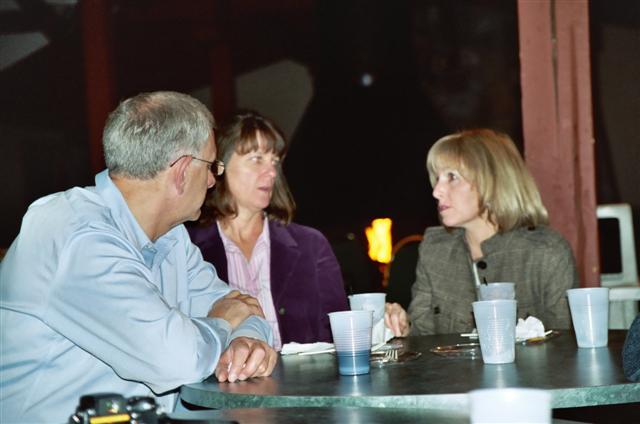 Jerry Huey, wife Barb, and Suzi Gauthier