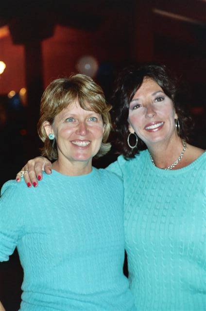 Kathy Clark-Gelburd and Mrs Bob Stoddard
