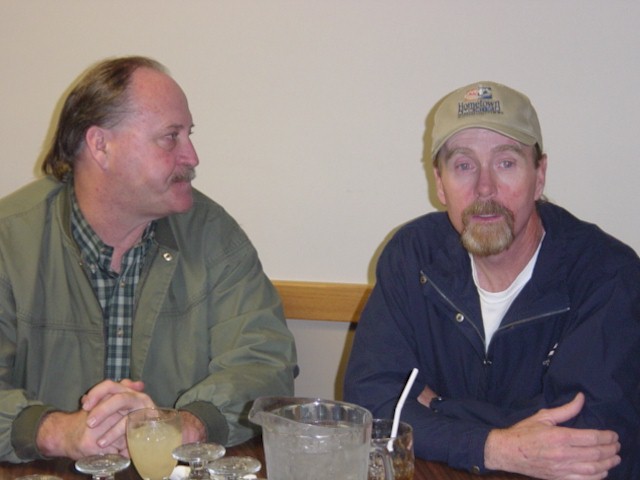 Doug Cannon on right with friend Paul Sholtz left