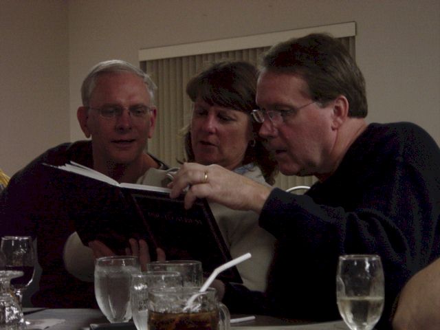 Jerry Huey and wife Barb share pics with Doug Hoffman